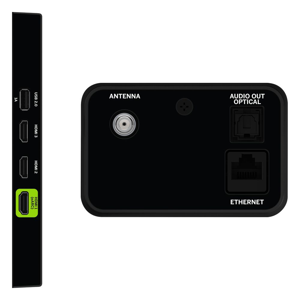 TV Antenna  Jack  w Sig. Finder  Black - 4