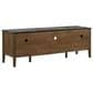 Coaster Bradley 63" SmartTop TV Stand in Smokey Grey and Dark Brown, , large
