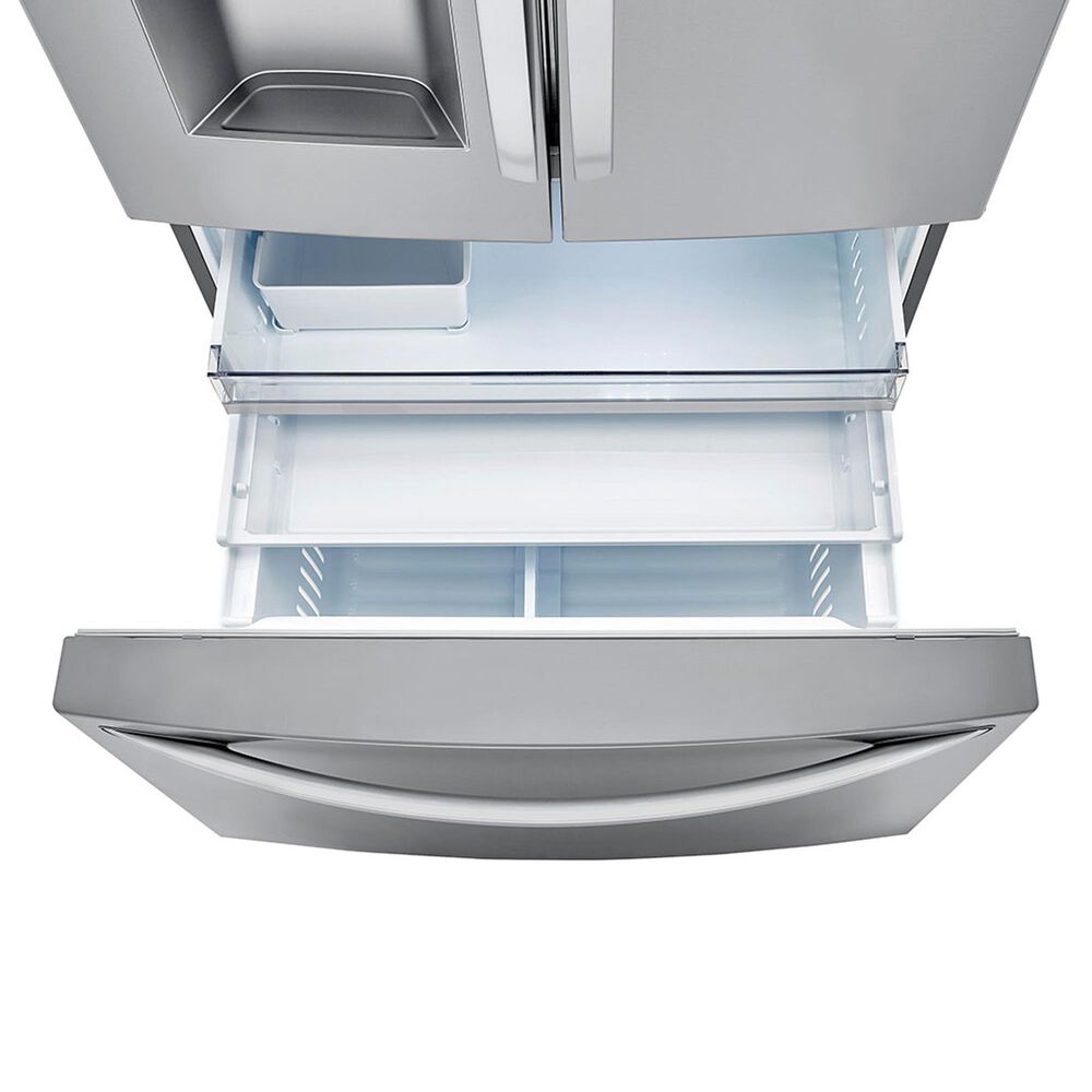LG 24 Cu. Ft. Counter-Depth French Door Refrigerator with Craft Ice in PrintProof Stainless Steel, , large