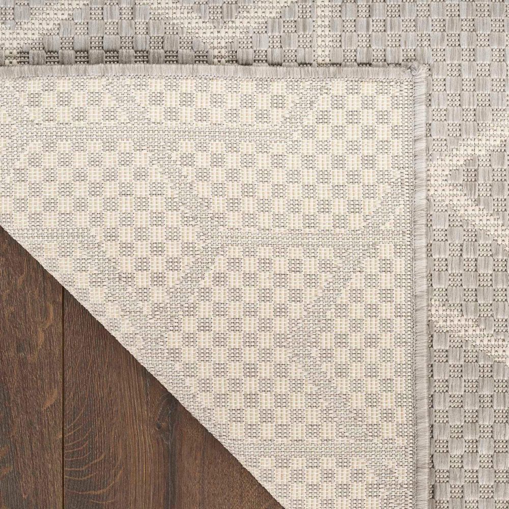 Nourison Horizon HOZ01 Grey 10&#39; x 14&#39; Indoor/Outdoor Area Rug, , large