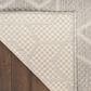 Nourison Horizon HOZ01 Grey 10" x 14" Indoor/Outdoor Area Rug, , large
