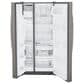 GE Appliances 23 Cu. Ft. Side by Side Refrigerator with External Dispenser in Fingerprint Resistant Slate, , large
