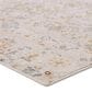 Jaipur Cirque Waverly 11"10" x 14" Pumice Stone, White Alyssum, Turbulence, Dull Gold and Cashew Area Rug, , large