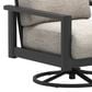 Homecrest Elements Outdoor Swivel Rocker Chat Chair in Mainstreet Putty, , large