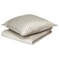 Ann Gish Art Of Home 3-Piece Queen Double Diamond Coverlet Set In Silver, , large