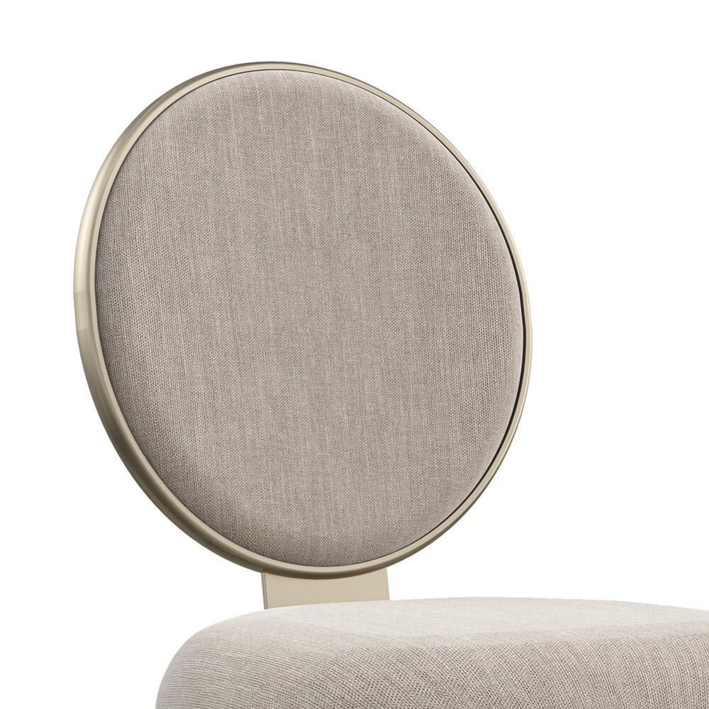 Schnadig Apollo Side Chair in Brushed Whisper Gold, , large