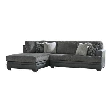 Ashley 2-Piece Sectional in Brixley Pier Graphite, , large
