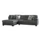 Ashley 2-Piece Sectional in Brixley Pier Graphite, , large