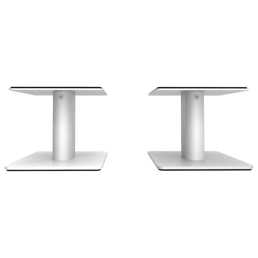 Kanto 6" Universal Desktop Speaker Stands with Cable Management in White (Set of 2), , large