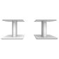 Kanto 6" Universal Desktop Speaker Stands with Cable Management in White (Set of 2), , large