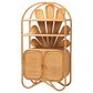 Baxton Studio Noreen 2-Door Cabinet with Hutch in Light Honey, , large