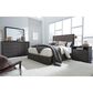 Living Essentials Oxford 2 Drawer Night Stand in Basalt Grey, , large