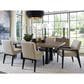 Lexington Furniture Zanzibar Latham Arm Chair in Deep Espresso, , large