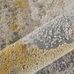 Feizy Waldor Gold and Birch 2"10" x 7"10" Runner, , large