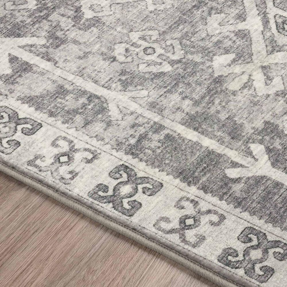Dalyn Rug Company Brisbane BR2 8&#39; x 10&#39; Silver Area Rug, , large
