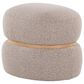 Lumisource Cinch Pouf Ottoman in Beige, , large