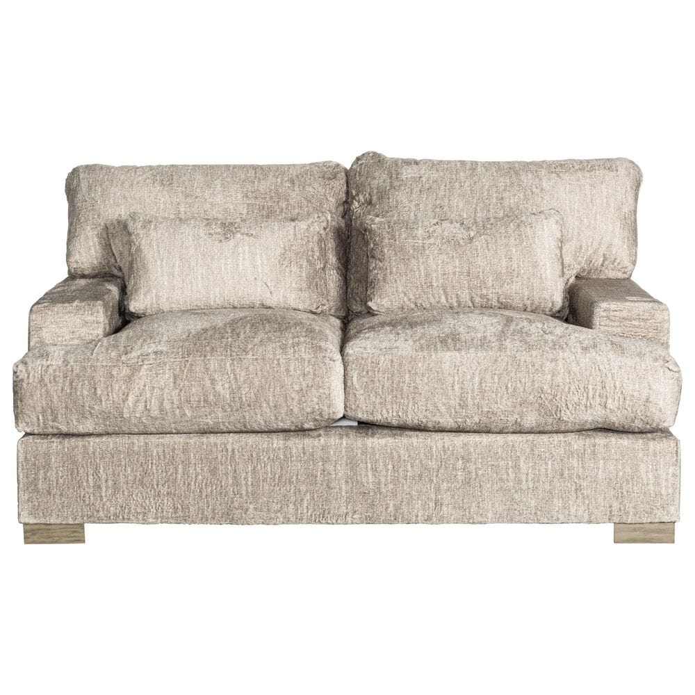 Michael Nicholas Designs Osprey Stationary Sofa in Lakeside Taupe, , large