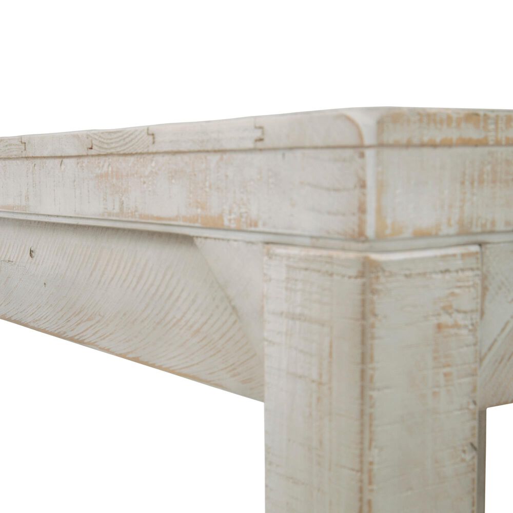 Signature Design by Ashley Fregine Rectangular End Table in Whitewash Nebraska Furniture Mart