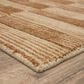 Karastan Broken Stripe 5" x 8" Sienna Area Rug, , large
