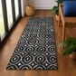 Dalyn Rug Company The Reserve TR12 Black 2"3" x 7"6" Indoor/Outdoor Runner, , large