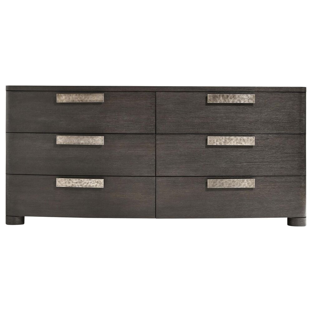 Bernhardt Geneve 6 Drawer Dresser and Mirror in Robor, , large