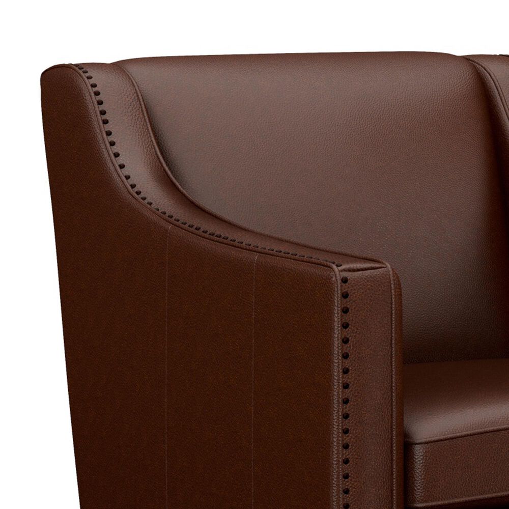 Lexington Furniture Barrier Leather Swivel Chair, , large