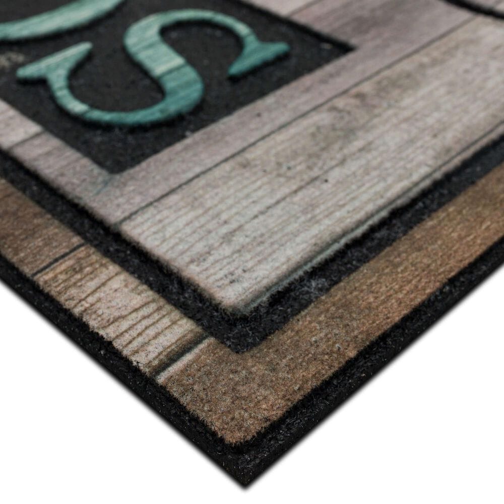 Mohawk Doorscapes Multicolor 1&#39;6&quot; x 2&#39;6&quot; Indoor/Outdoor Door Mat, , large
