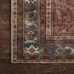 Loloi II Layla LAY-01 2" x 5" Brick and Blue Scatter Rug, , large