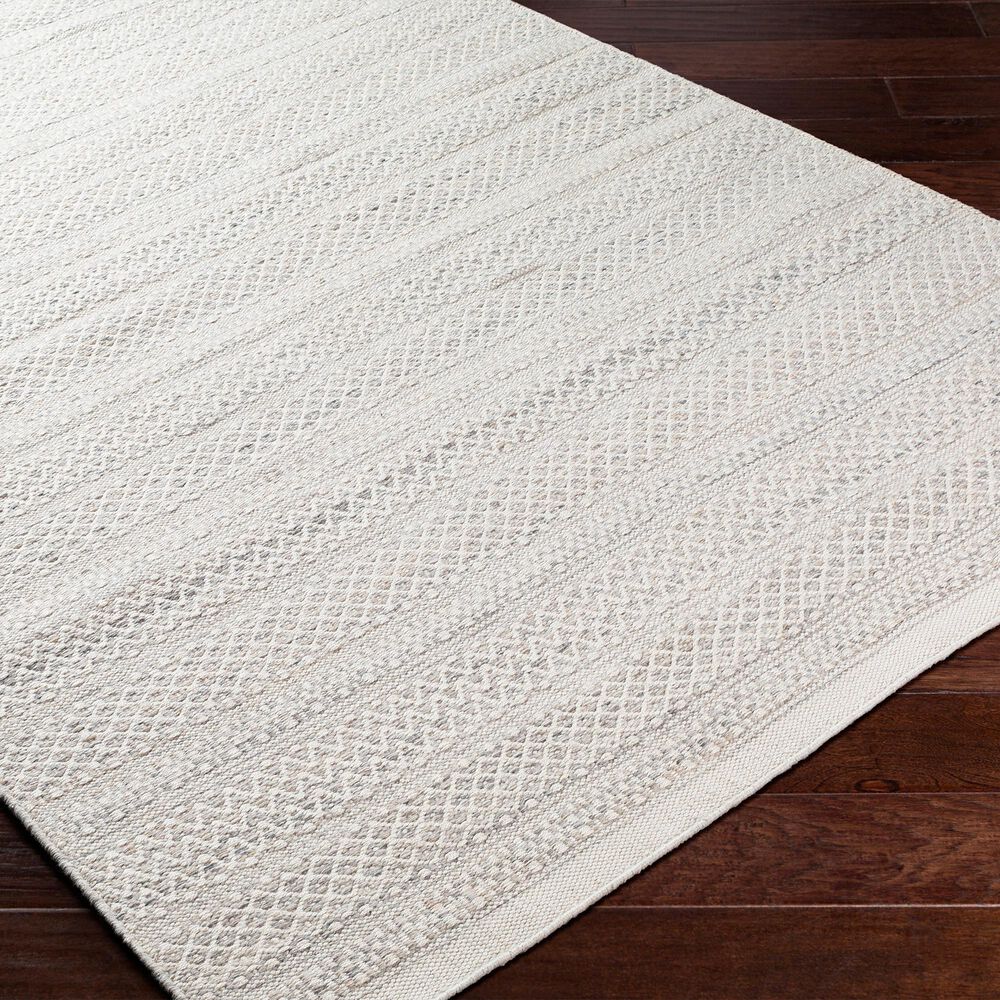 Surya Azalea 10&#39; x 14&#39; Charcoal, Light Beige and Tan Area Rug, , large