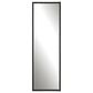 Uttermost Serna Vanity Mirror in Satin Black, , large