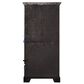 Chapel Hill Accents Sliding Door Curio Cabinet in Brown, , large