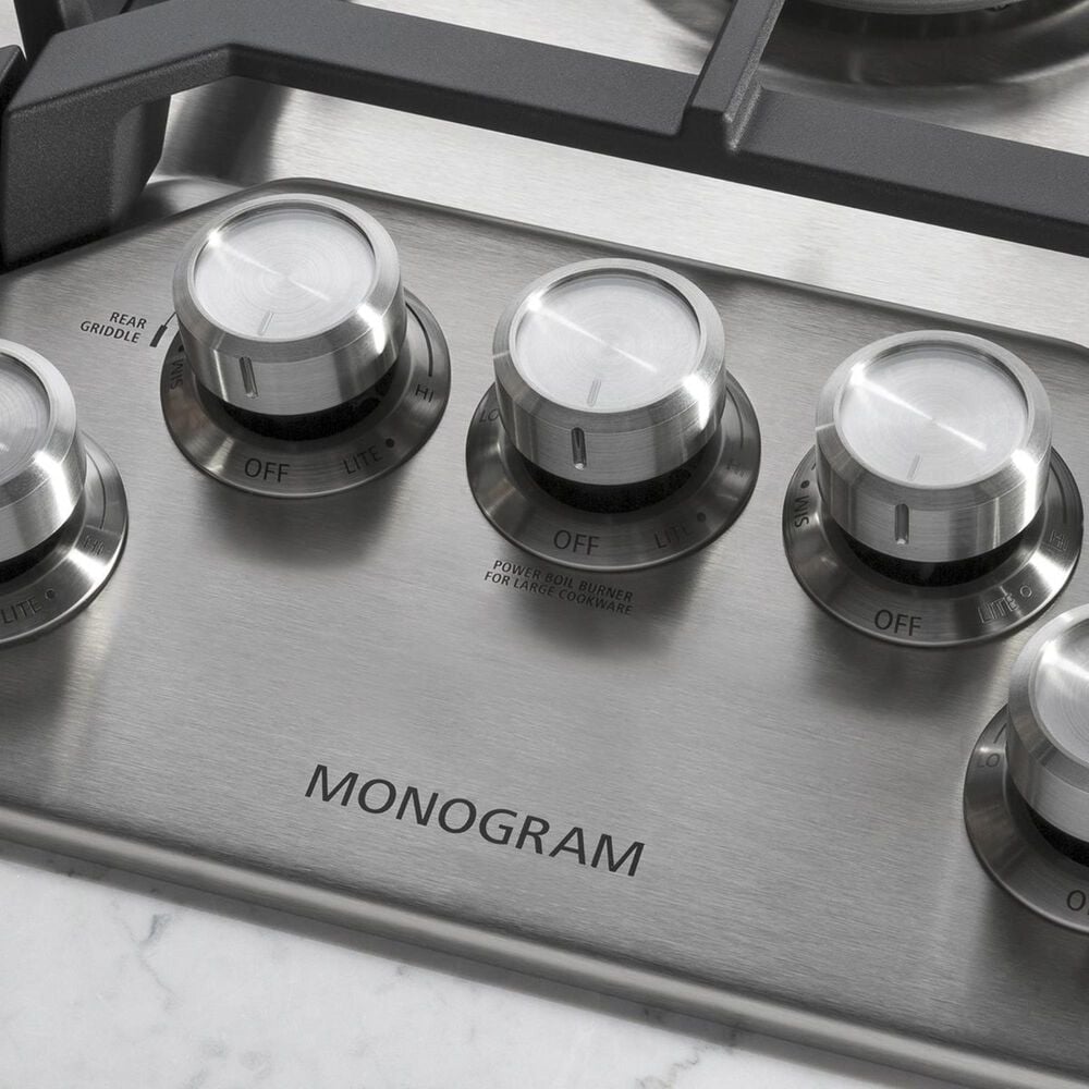 Monogram 36&quot; Gas Cooktop with 5-Burner in Stainless Steel, , large