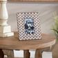 Maple and Jade Modern Wood Chevron Photo Frame in Matte Brown and White (Set of 2), , large