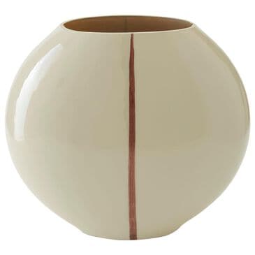 Ashley Sheabourne 9" Vase in Cream, , large