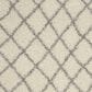 Safavieh Dallas Shag SGD258F-6R 6" Round Ivory/Grey Area Rug, , large