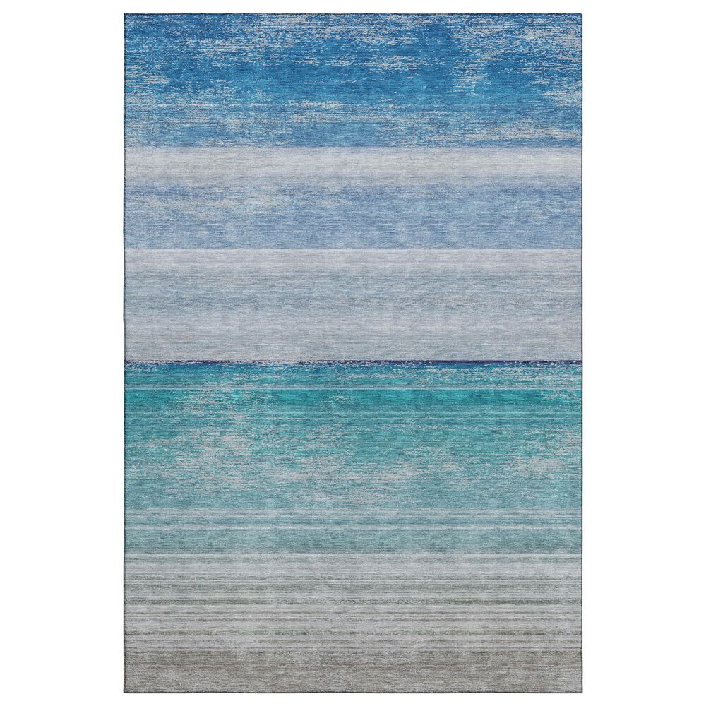 Dalyn Rug Company Pacifica PA7 9" x 12" Sky Area Rug, , large