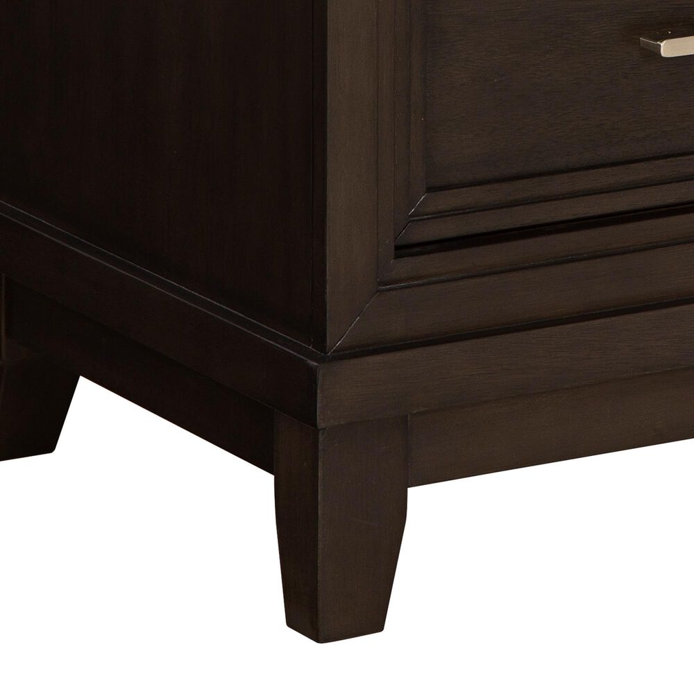 Ashley Neymorton 4-Piece Queen Bedroom Set in Dark Grayish Brown, , large