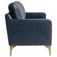 Lifestyle Solutions Fletcher Stationary Sofa in Navy Blue, , large