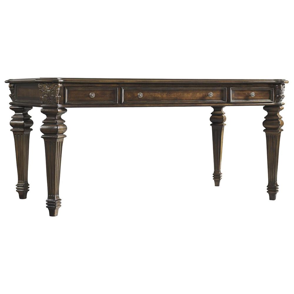 Hooker Furniture European Renaissance II Writing Desk in Dark Rich Brown, , large