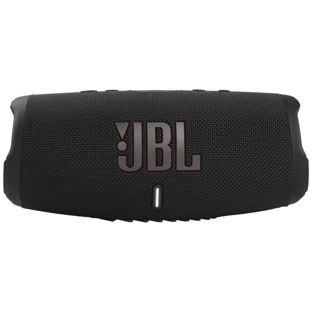 obra maestra reloj avance JBL Charge 5 Portable Bluetooth Speaker with Powerbank in Black | NFM