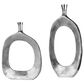 Uttermost Cierra Aluminum Vases (Set of 2), , large