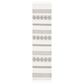 Safavieh Natura NAT851A 2"3" x 9" Ivory and Grey Runner, , large