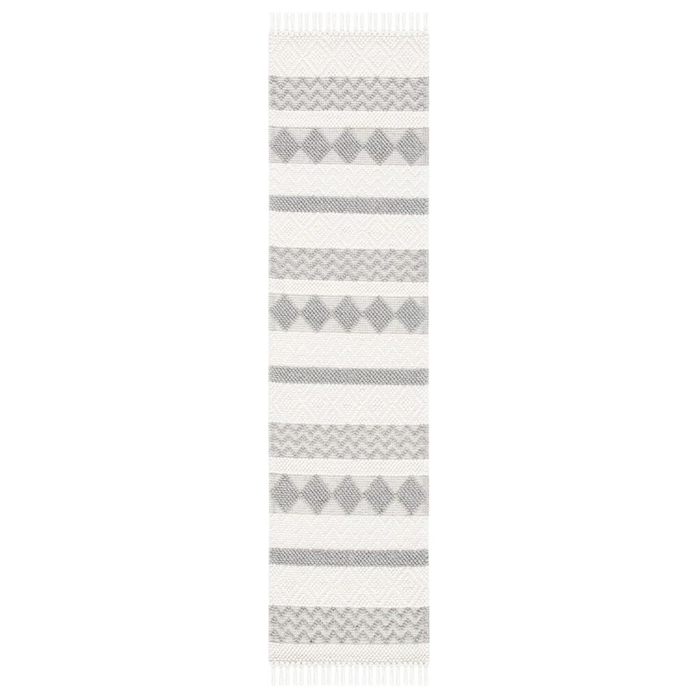 Safavieh Natura NAT851A 2"3" x 9" Ivory and Grey Runner, , large