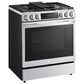 LG 6.3 Cu. Ft. Convection InstaView Dual Fuel Slide-In Range in Print Proof Stainless Steel, , large