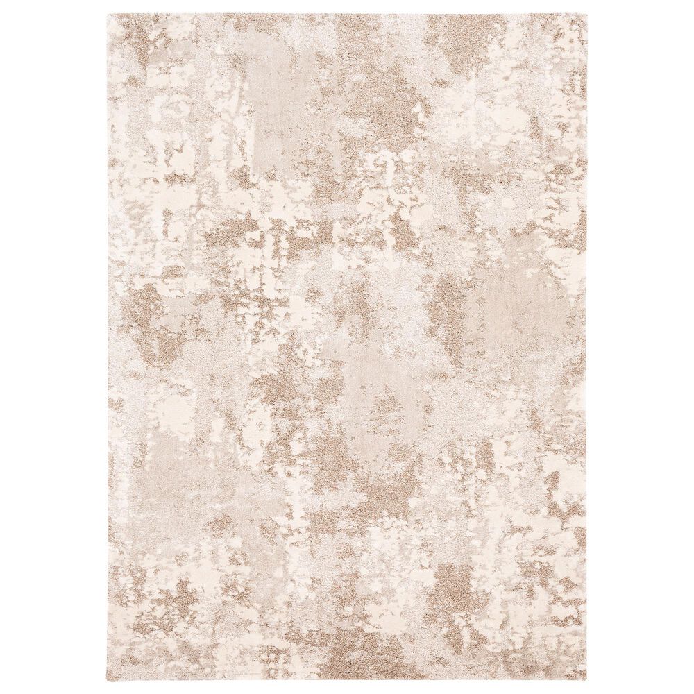 Surya Venice VNE-2307 7'9" x 10'3" Gray, Camel and Ivory Area Rug, , large