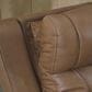 Ashley Knightington Power Reclining Sofa with Audio Seating in Caramel, , large