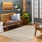 Surya Eagean EAG-2409 Light Beige, Brown, Cream and Light Brown 7"10" x 10"2" Indoor/Outdoor Area Rug, , large