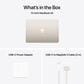 Apple MacBook Air 13-inch Laptop M4 chip - 10 Core CPU - 10 Core GPU - 24GB Memory - 512GB SSD - Starlight (Latest Model), , large