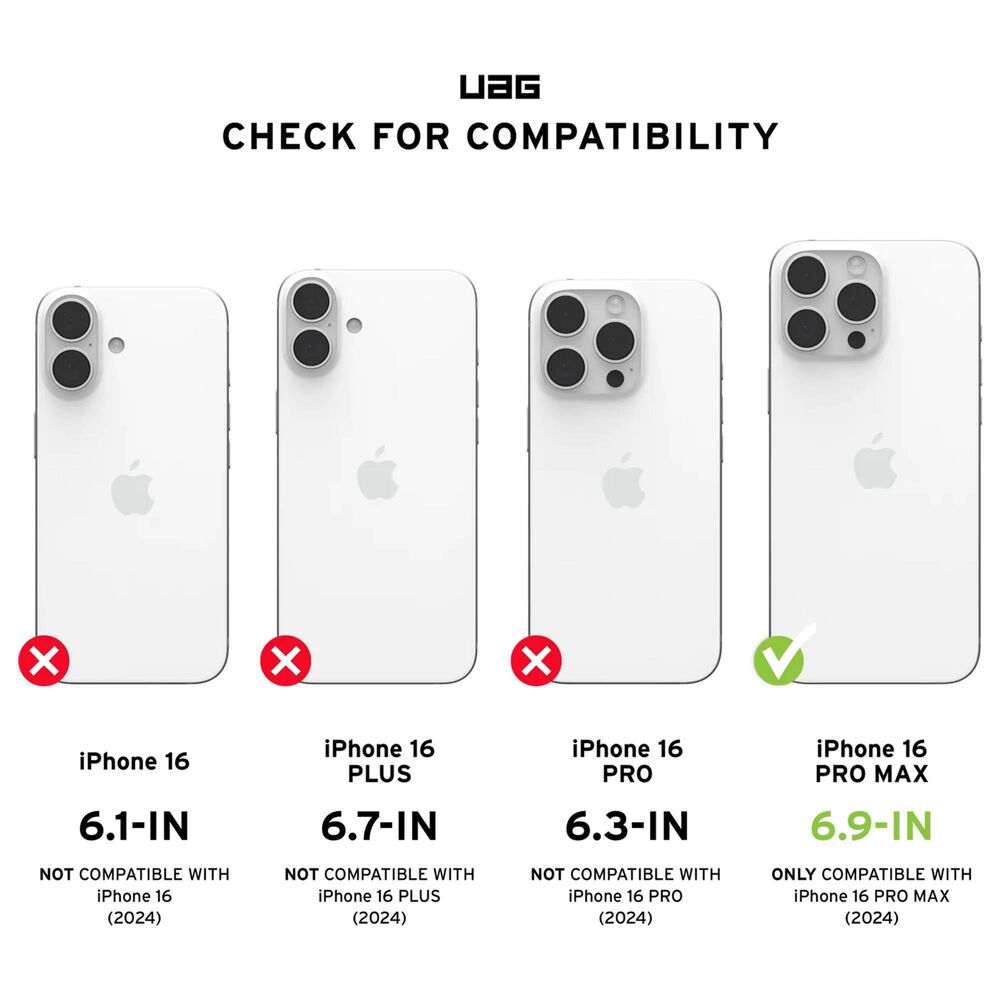 UAG Pathfinder Series MagSafe Case for Apple iPhone 16 Pro Max in Olive Drab, , large