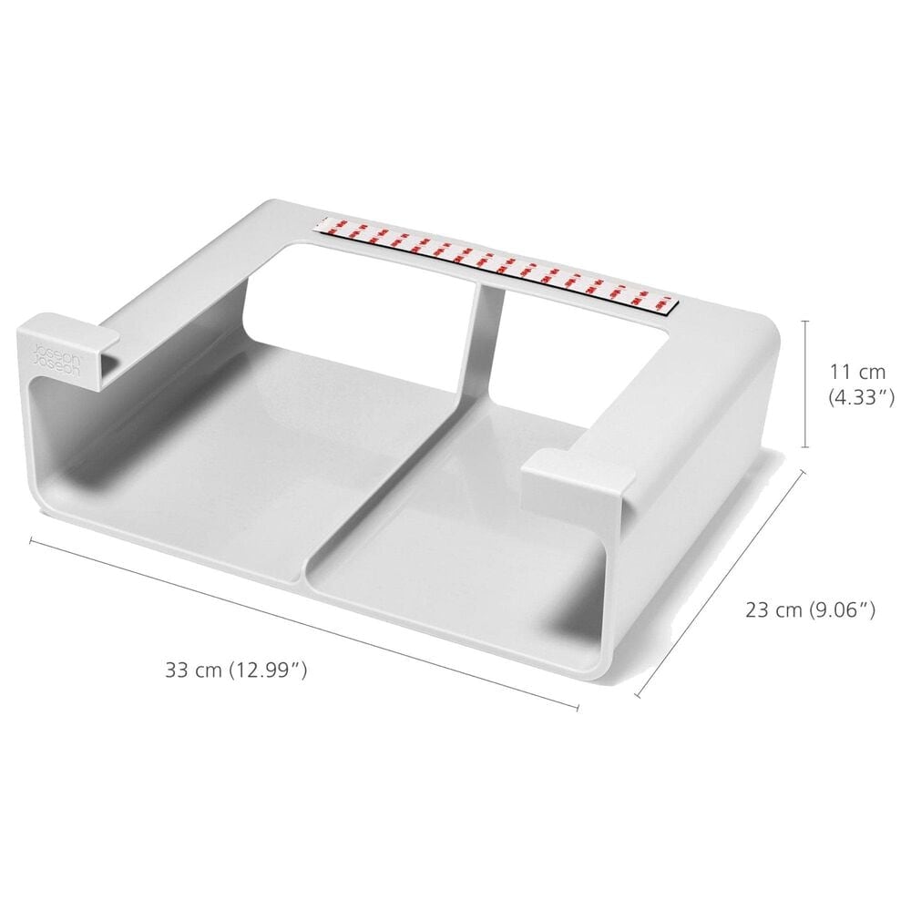 Joseph Joseph CupboardStore Large Film, Foil and Bag Organizer in Stone, , large